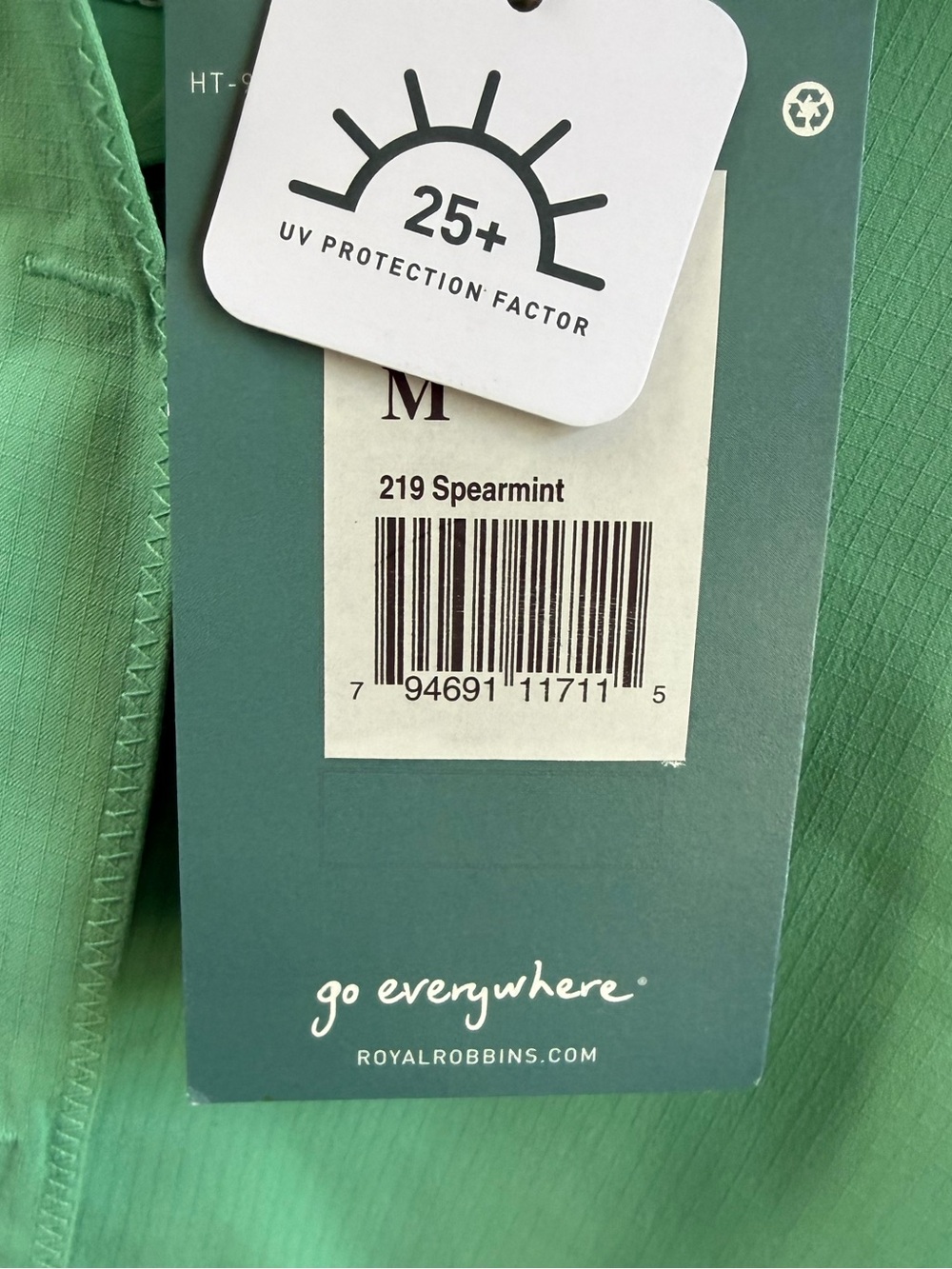 Royal Robbins Excursion L/S Shirt UV Protection Sz M NWT - Picture 7 of 9